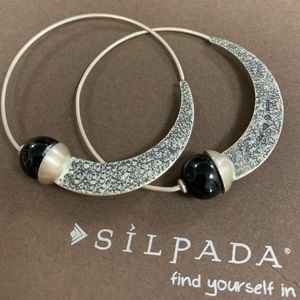Silpada Hoop Earrings